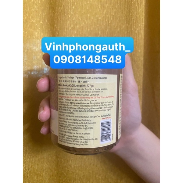 Mắm Ruốc Lee Kum Kee 277gr/ Fine Shrimp Sauce Hong Kong