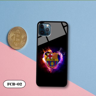 Ốp lưng kính 3D iPhone 12 Pro Max -hình đội bóng