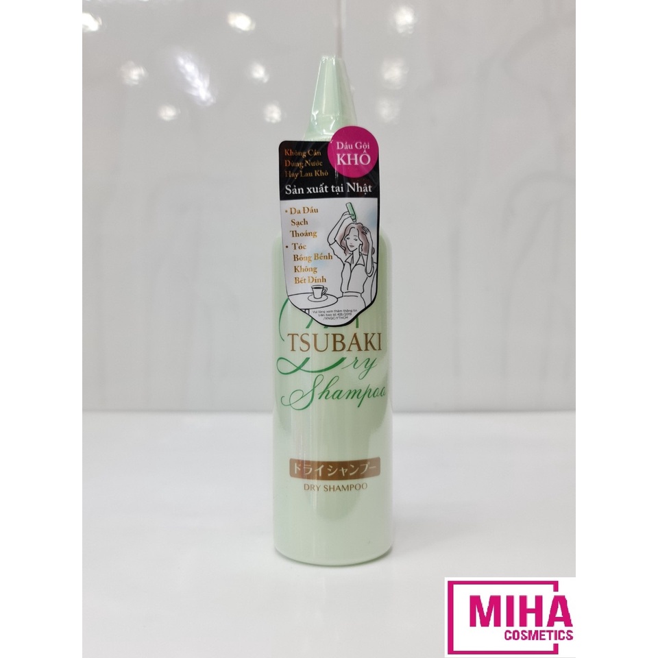 Dầu Gội Khô TSUBAKI Dạng Gel 180ml Nhật Bản