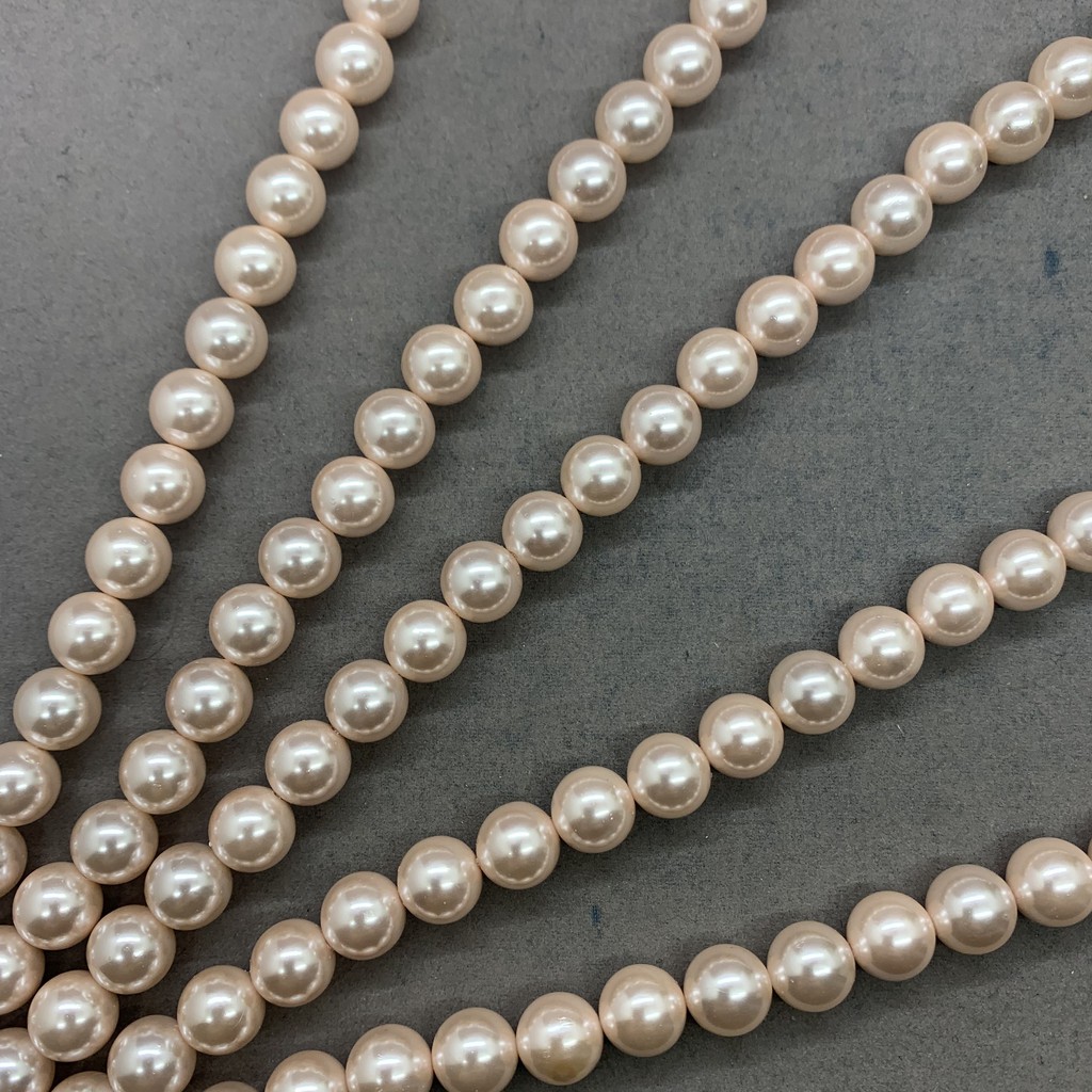 Chuỗi Hạt Ngọc Trai Vỏ Sò Tự Nhiên 6-12mm Dùng Làm Trang Sức DIY
