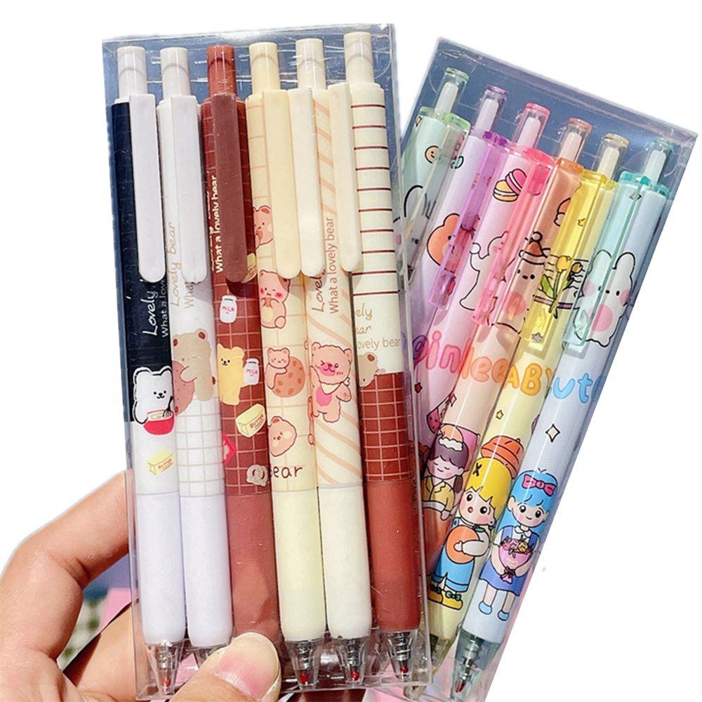 Bút Mực Gel Ngòi 0.5mm Kiểu Dáng Xinh Xắn Chất Lượng Cao