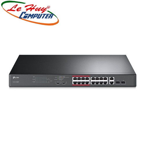 Bộ chia mạng Switch TP-LINK TL-SL1218MP 16-Port 10/100Mbps + 2-Port Gigabit