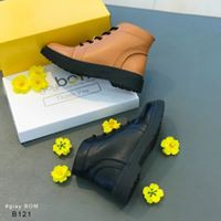 Sale [ HOT ] Giày Boot Nữ Cổ Lửng Cao Cấp Sang Trọng 2 màu B121 : ' RẺ