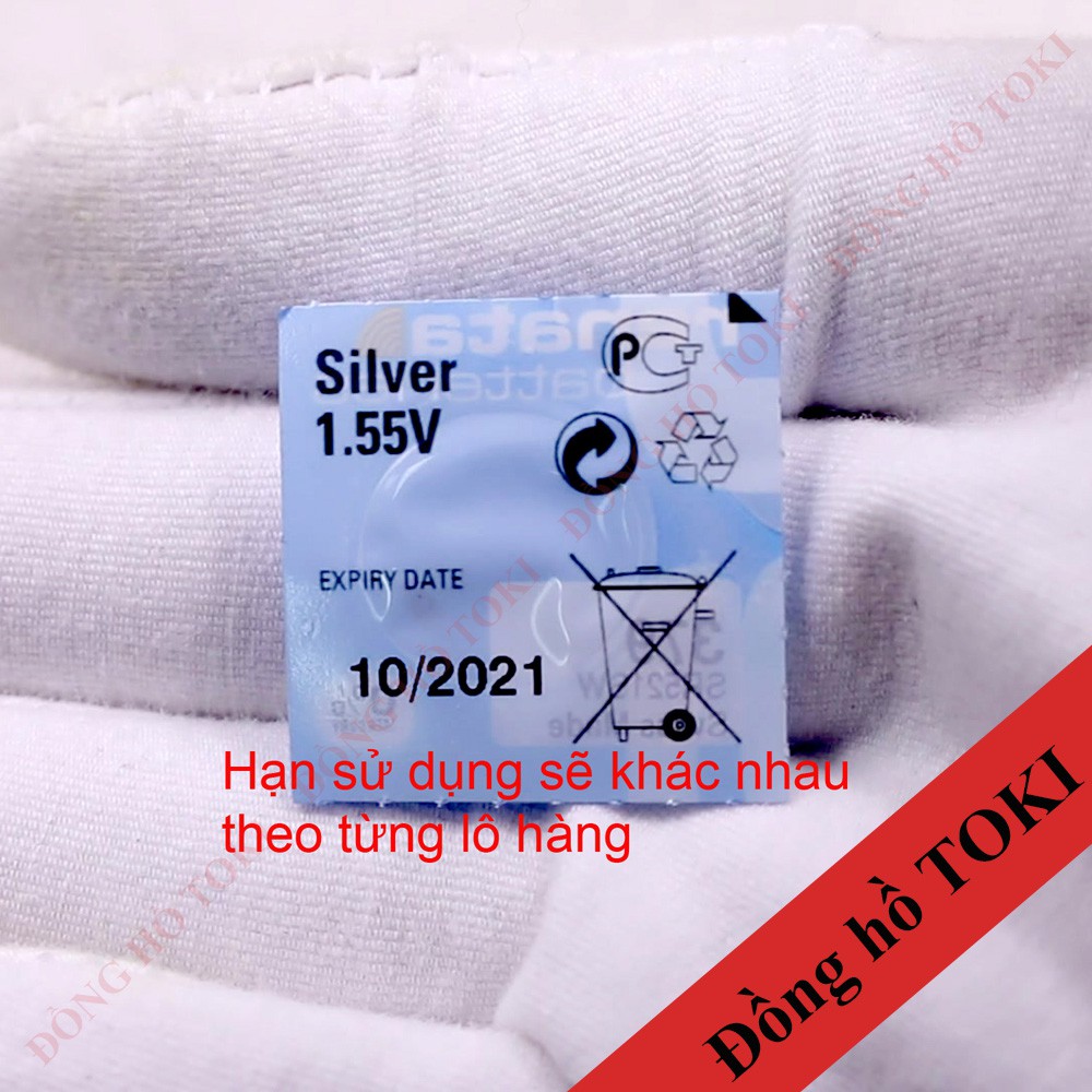 Pin đồng hồ oxit bạc SR521SW (379) chính hãng Thụy sỹ Renata