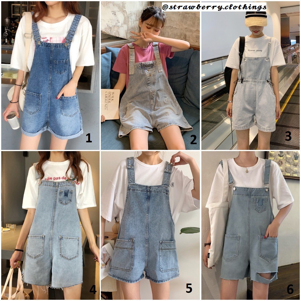 HN0085_Tổng hợp các mẫu quần yếm ngắn | BigBuy360 - bigbuy360.vn