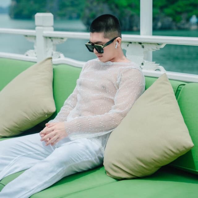 Áo lưới nam sexy dài tay | BigBuy360 - bigbuy360.vn