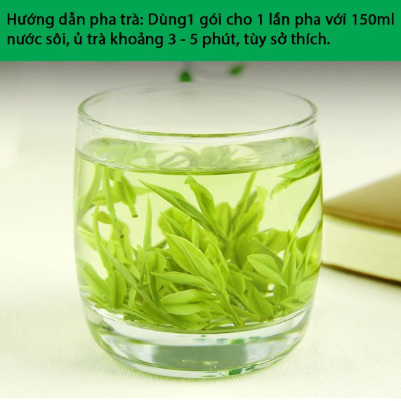 Trà Xanh An Cát Bạch Trà[7 gram DÙNG THỬ] Trà ngon, dòng cao cấp, trà thơm ngon đậm vị ngọt hậu