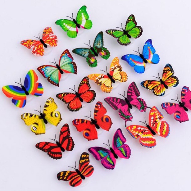 🍉Đèn ngủ bướm phát sáng trang trí tường DUASHOP | BigBuy360 - bigbuy360.vn