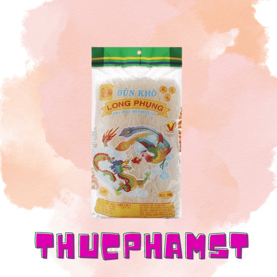 BÚN GẠO KHÔ LONG PHỤNG 500G