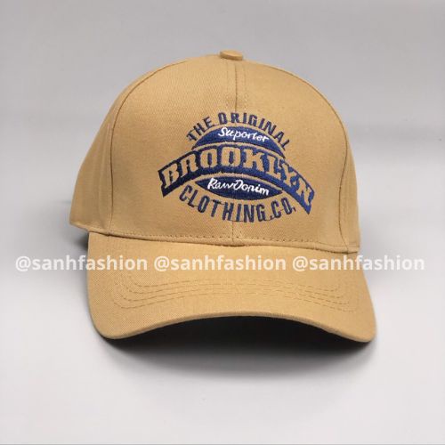 Mũ lưỡi trai thêu chữ BROOKLYN Nón kết chất kaki cao cấp thời trang form unisex nam nữ K58
