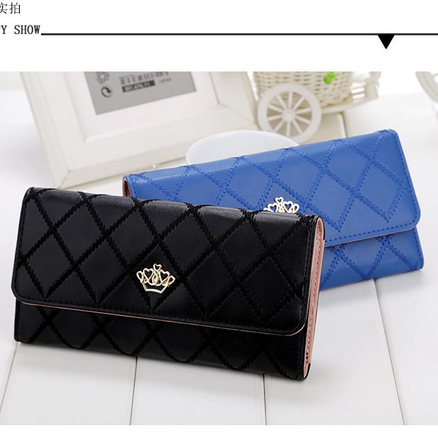 Ví Nữ, Ví Cầm Tay Nữ VN879 Da Mềm Mịn Bền Đẹp Giá Rẻ Nhiều Ngăn Nhỏ Gọn  Phong Cách Hàn Quốc