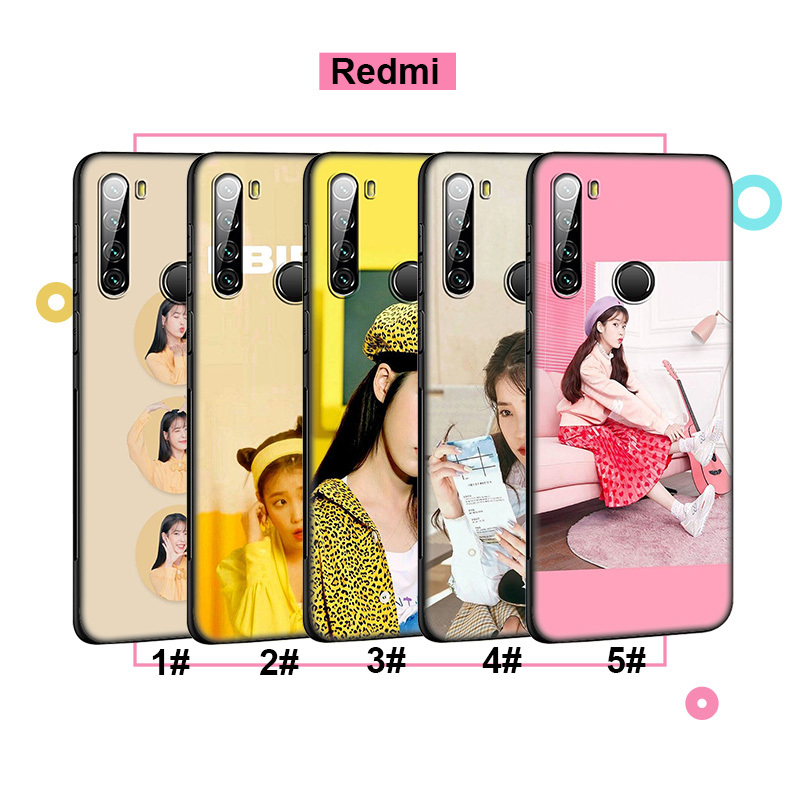 Ốp Lưng Mềm In Hình Ca Sĩ Lee Ji Eun Cho Xiaomi Redmi 9 / 9c / Note 7 / 6 / 5 Pro / 5a Prime