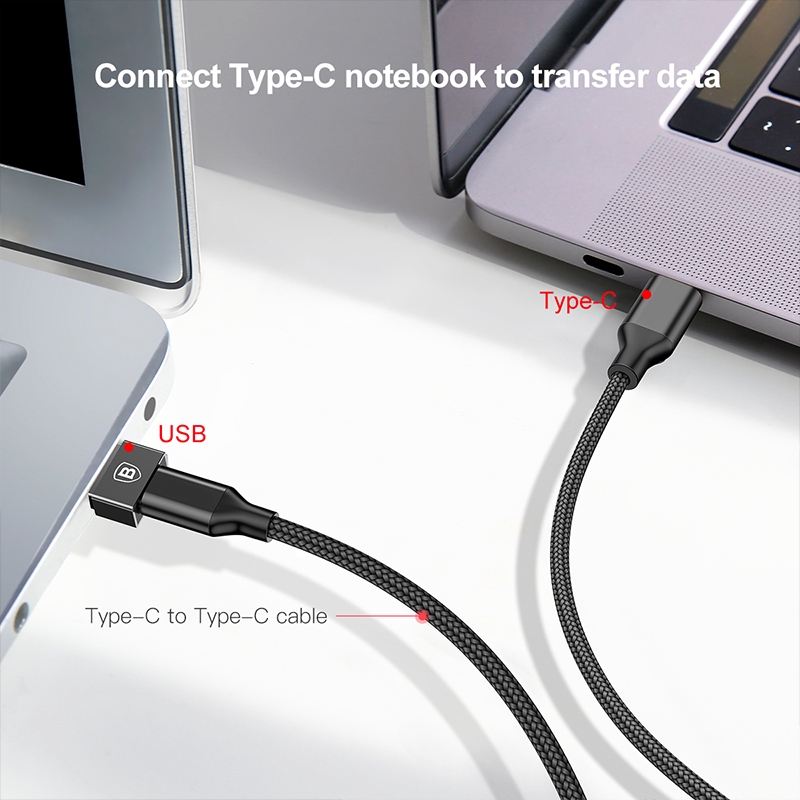 USB chuyển đổi Baseus OTG sang type C cho Samsung S9 S8 máy tính bảng Xiaomi