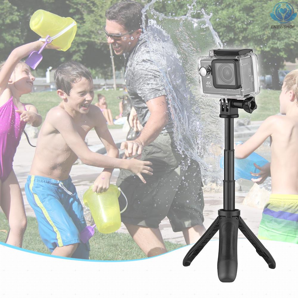 Gậy selfie mini mở rộng có chân đỡ dành cho camera thể thao Gopro Hero 3/5/4/3 + 3 Yi Lite/4k/4k + Sjcam/Andoer/Akas | BigBuy360 - bigbuy360.vn