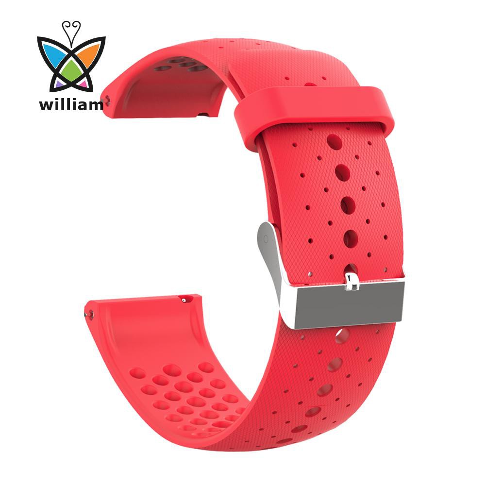 Dây Đeo Thay Thế Bằng Silicone Không Độc Hại 6 Màu Cho Polar Vantage M