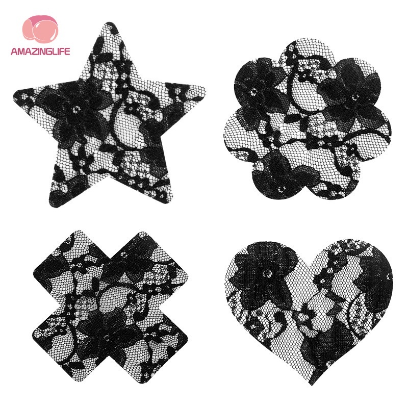 Vỏ Bọc Dán Nâng Ngực Bằng Ren Vô Hình Quyến Rũ Có Thể Tái Sử Dụng Cho Nữ