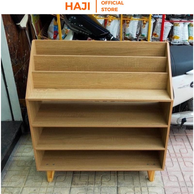 Tủ giày gỗ HAJI thoáng khí chống ẩm sức chứa 22 đôi giày không làm mất form A160