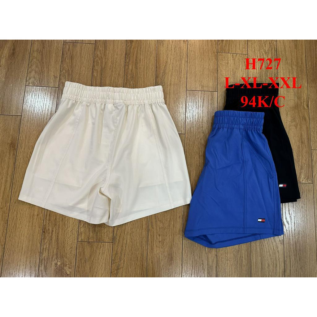 * Mã H728: Quần short Nữ  dư xịn, chất mát co giãn, form chữ A hack dáng