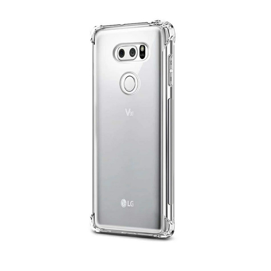 Ốp lưng LG V30 / LG V50 ThinQ  / LG V40 ThinQ / LG Velvet  / LG G8 / LG V60 dẻo trong lồi 4 góc chống sốc lâu ố vàng