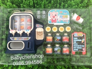 ĐỒ CHƠI QUẦY BÁN NƯỚC MINI  ( PIN )
