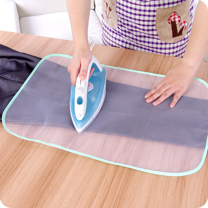 Ironing Cloth Guard Random Colors / High Temperature Ironing Scorch Heat Insulation Pad / Protective Press Mesh Household Protective Insulation / Scorch Heat Insulation Pad Mat Household Protective Mesh Cloth Cover