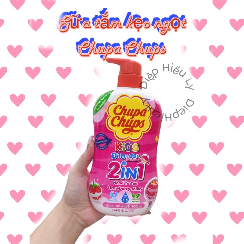 Sữa tắm Chupa Chups cho bé 600ml