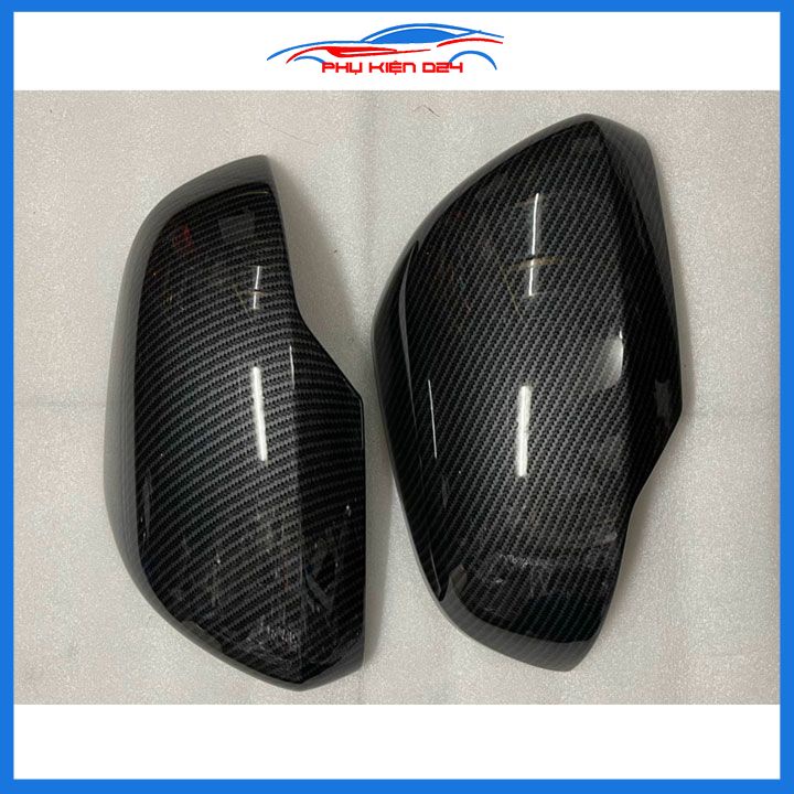 Ốp gương chiếu hậu Triton 2019-2020-2021 vân Cacbon bảo vệ chống trầy trang trí làm đẹp xe