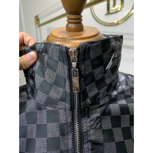 Áo khoác LV hoạ tiết 3 lớp cao cấp