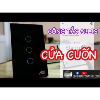 Công tắc cảm ứng Allis-mod để dùng cửa cuốn