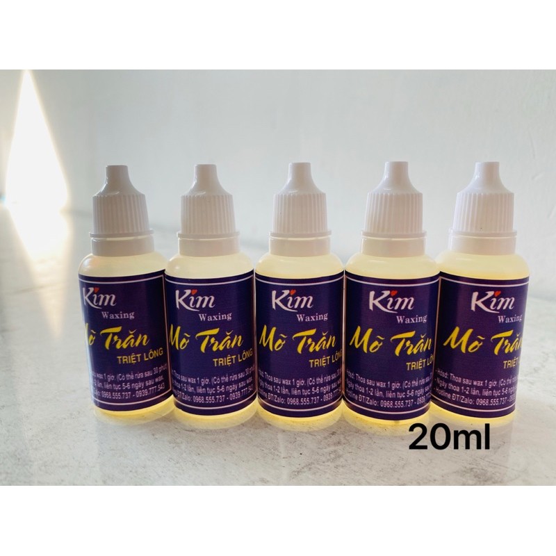 Mỡ trăn nguyên chất Triệt lông 20ml | BigBuy360 - bigbuy360.vn