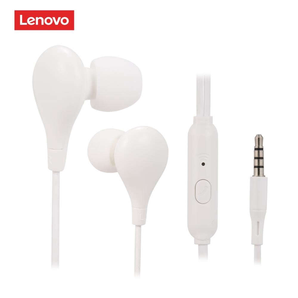 Tai Nghe Nhét Tai Có Dây Oringnal Lenovo Hf160 3.5mm Tích Hợp Mic Mp3