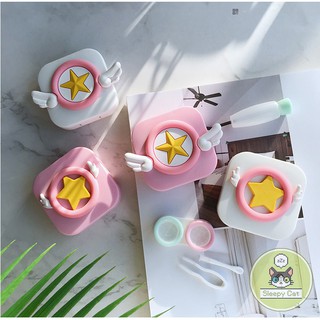 HỘP ĐỰNG LENS (KÍNH ÁP TRÒNG) HÌNH SAKURA