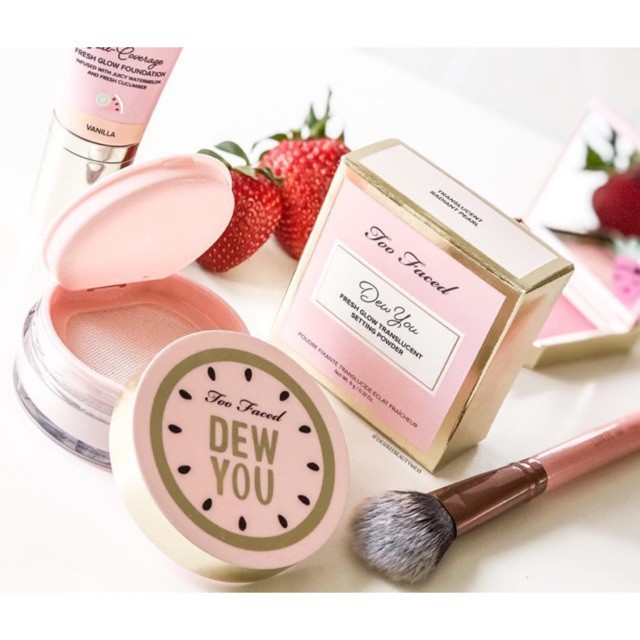 Phấn Phủ Too Faced Dew You Setting Powder Fresh Glow Translucent toofaced