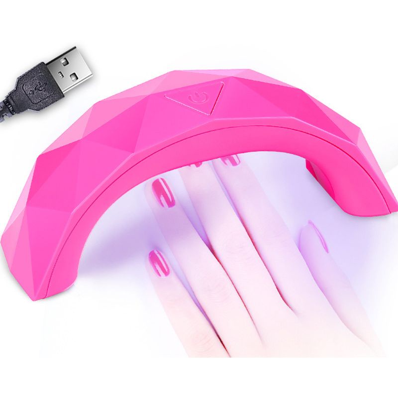 Sa Đèn LED UV Sấy Khô Móng Tay 9W Kèm Cáp USB