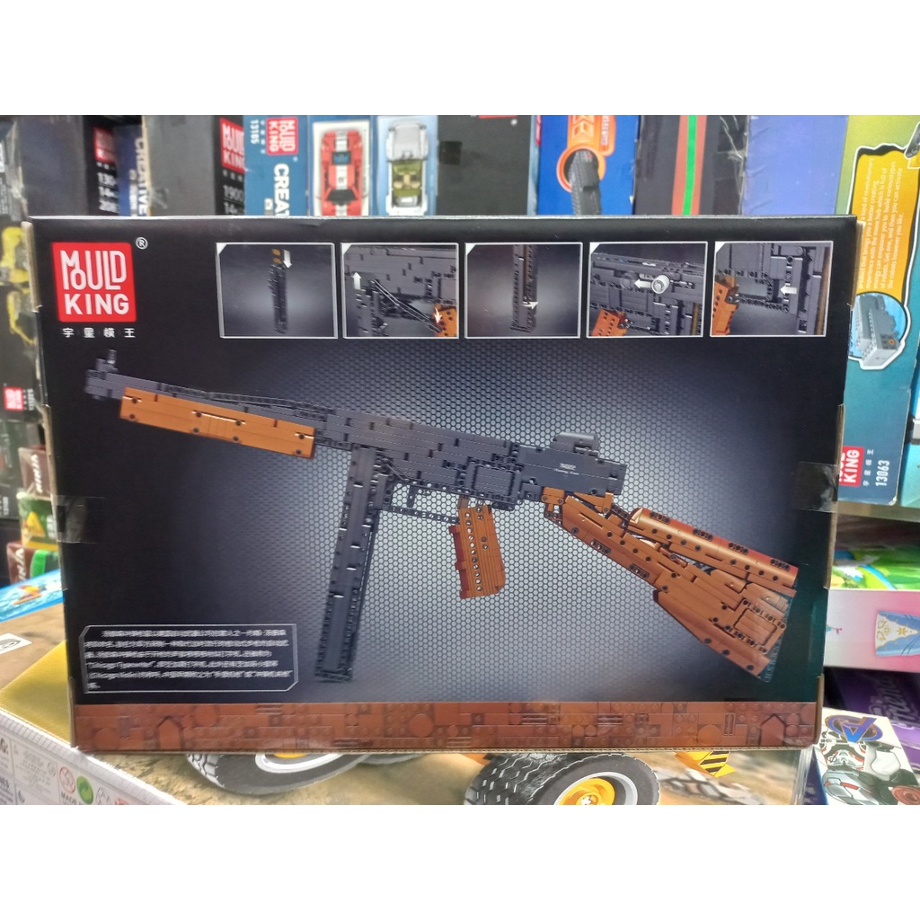 Đồ chơi lắp ráp Pubg -Xếp hình Thompson Submachinegun 1208 mảnh