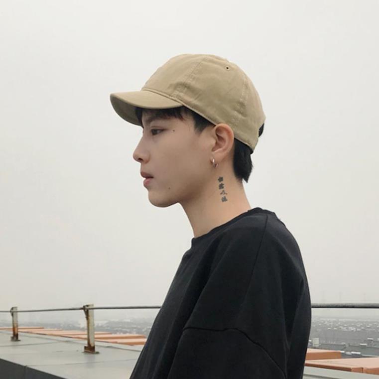Mũ lưỡi trai vành ngắn màu trơn mềm mại thoải mái thời trang dành cho nam và nữ !