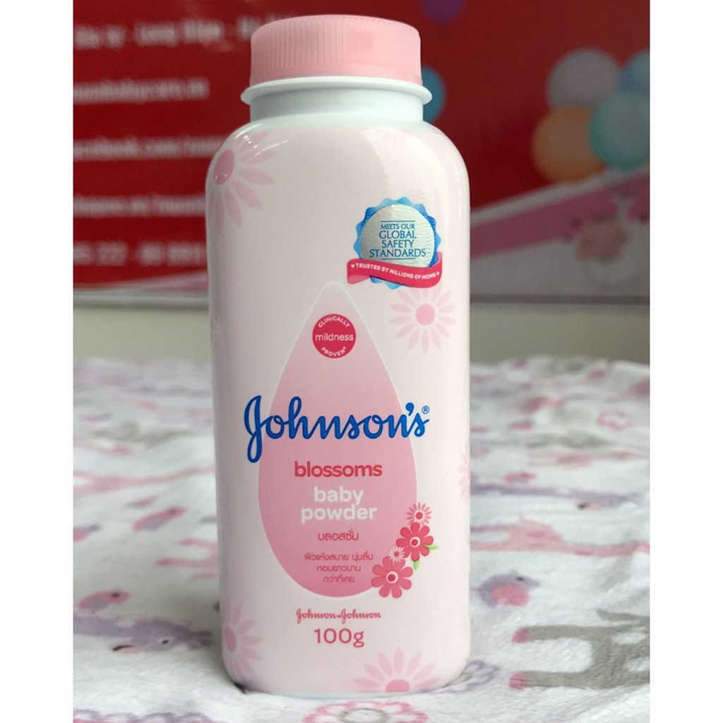 Phấn Rôm Johnson's Baby Hương Hoa Blossom Baby Powder 100g