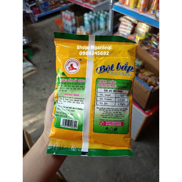 Bột bắp hiệu Tuấn Phương gói 150g