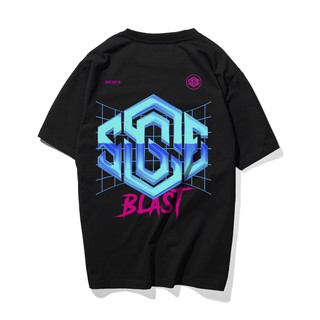 Áo phông tay lỡ Blast SGES streetwear unisex n thumbnail