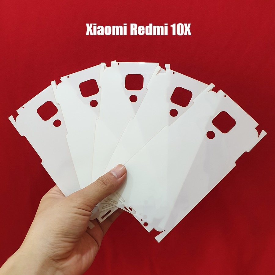 Miếng dán PPF full viền Xiaomi Redmi 10X