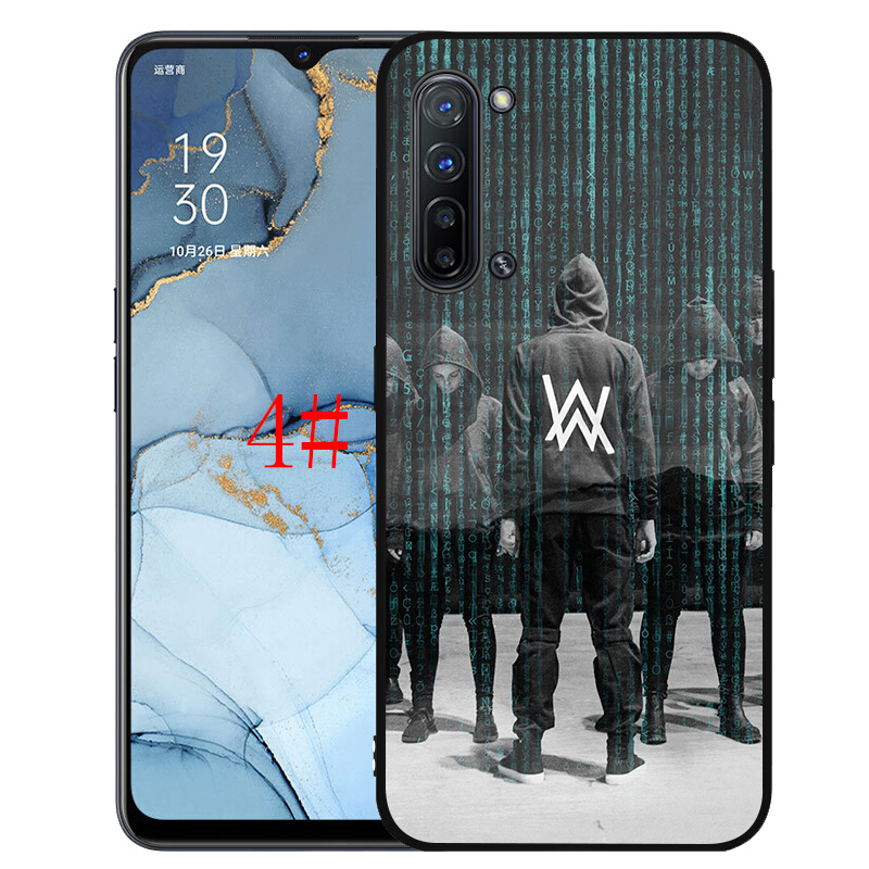 Ốp Lưng Silicone Mềm In Hình Alan Walker Cho Realme 6 Pro 6i C2 C3 C11 C12 C15 Xt X2 X50 W4 Alan Walker