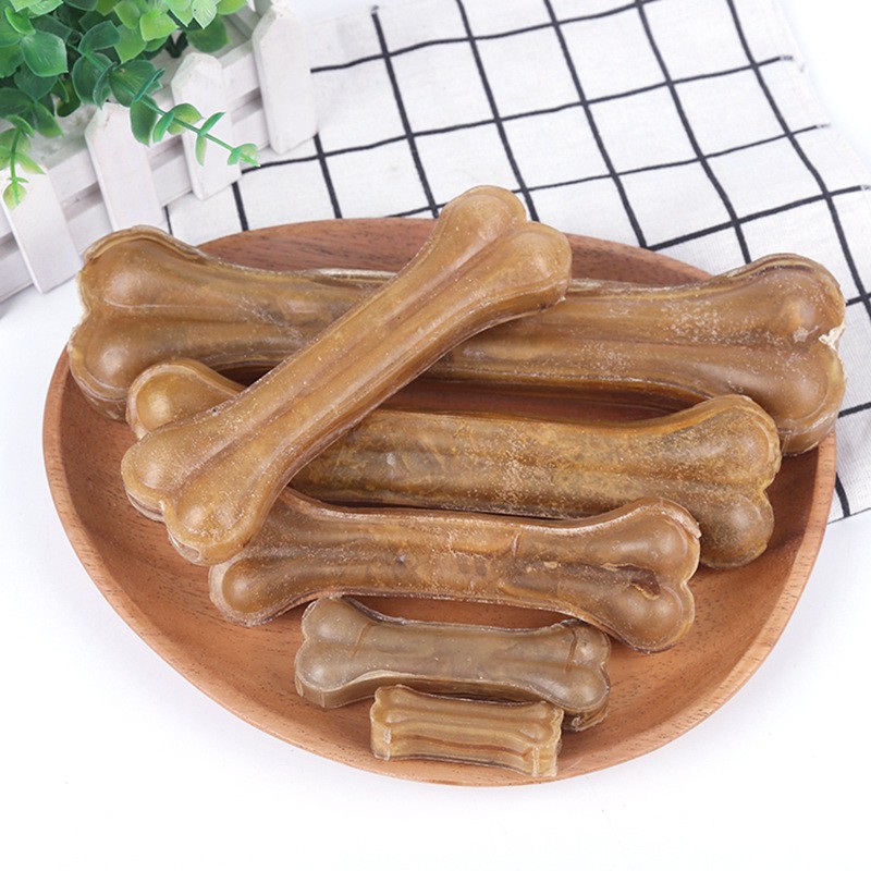 Xương da bò cho chó gặm sạch răng