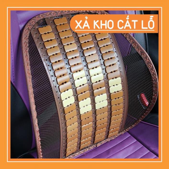 Xả KHO Tựa Lưng Lưới Đan Hạt Trúc Cho ÔTô và Văn Phòng Chống Mỏi Lưng