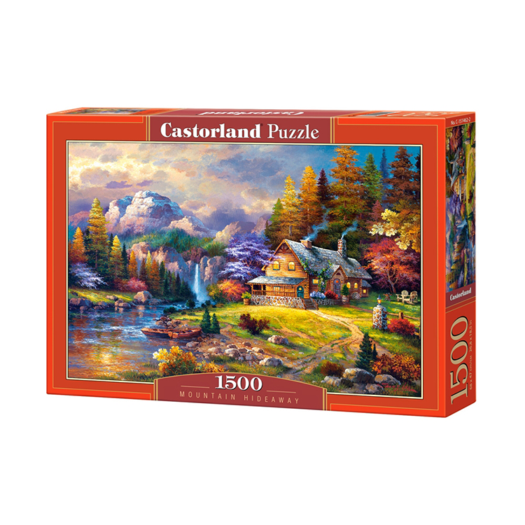 [Mã BMBAU50 giảm 50K đơn 150K] Xếp hình puzzle Mountain Hideaway 1500 mảnh CASTORLAND C-151462