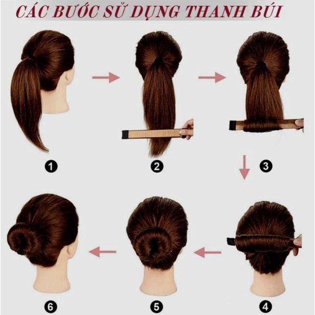 Thanh kẹp búi tóc đa năng thần thánh