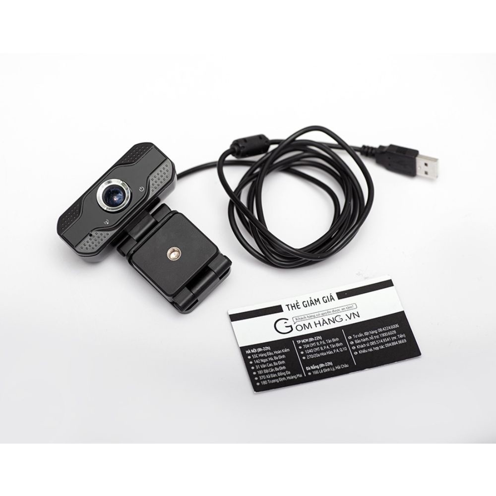 Webcam máy tính J2 Pro có mic full hd 1080p full box siêu nét dùng cho pc laptop - bảo hành 12 tháng