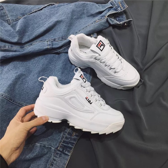 Giày Fila + Quà ( ảnh thật + video)