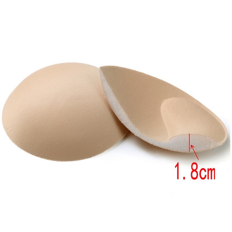 Set 2 Miếng Đệm Mút Độn Ngực  hình tròn siêu đẩy ti QUINN BRA - Xốp lót áo bra nâng ngực tạo khe