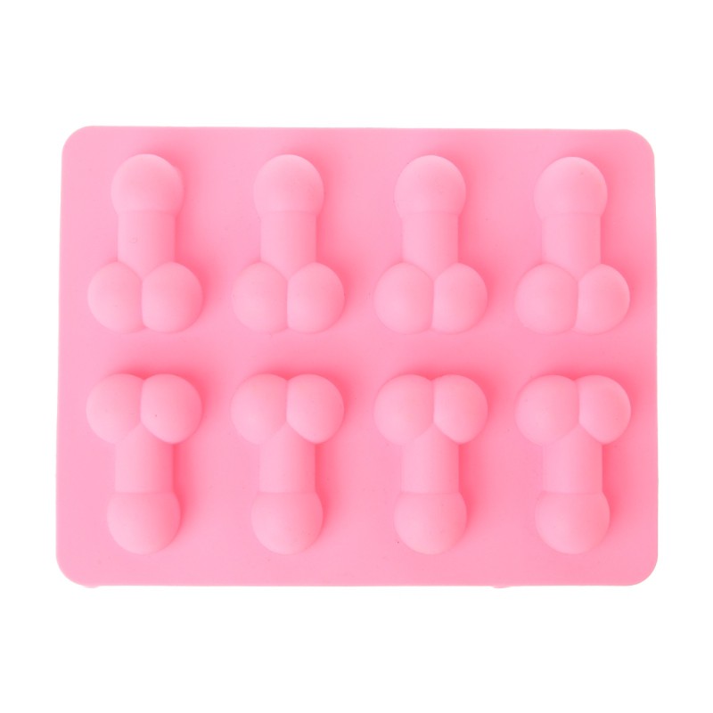 Khay Làm Nước Đá 8 Ô Hình Bút 3d