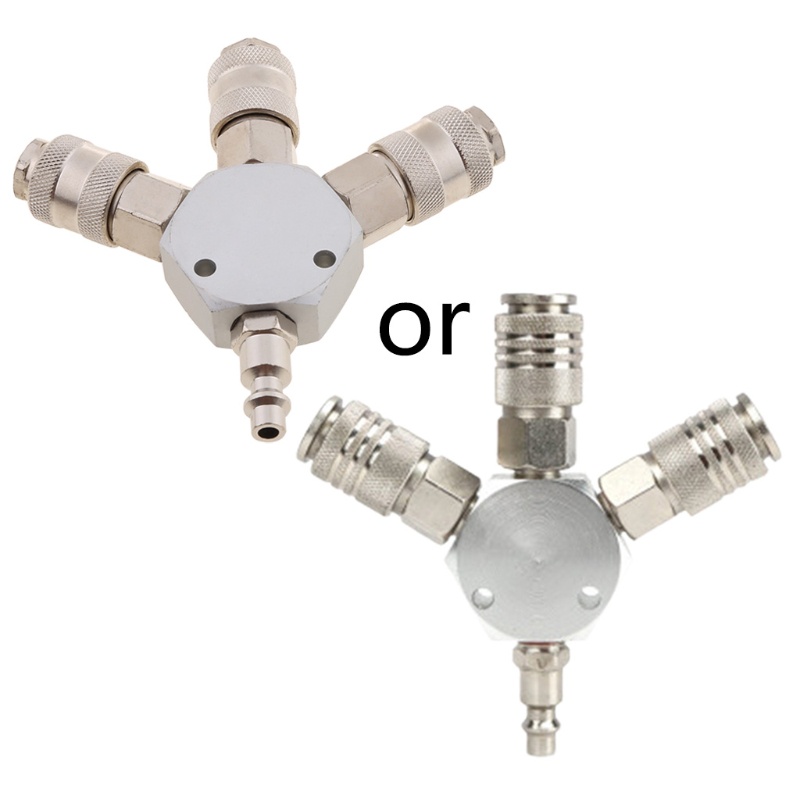 Bộ Chia Khí Nén 3 Chiều Thông Dụng Dễ Tháo Lắp